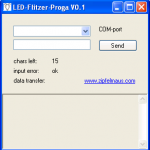LED-Flitzer Text Download Tool